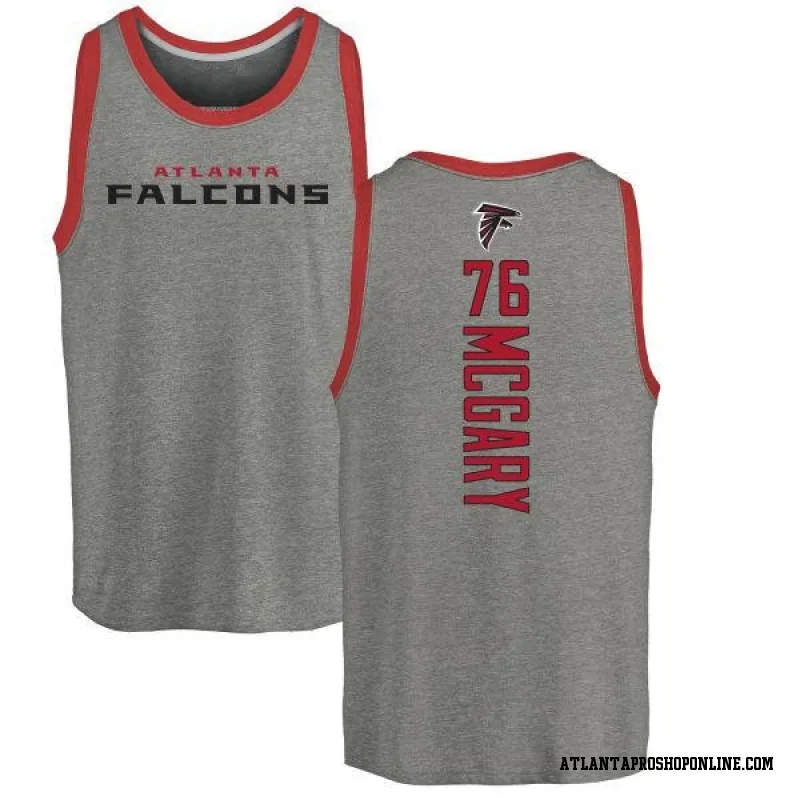 Clint Ratkovich Atlanta Falcons Men's Black Backer T-Shirt 