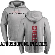 Youth Barry Wesley Atlanta Falcons Ash Backer Pullover Hoodie